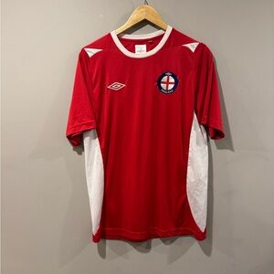 2004 Umbro England Soccer Jersey